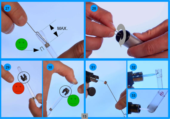 vaponic instrucciones limpieza